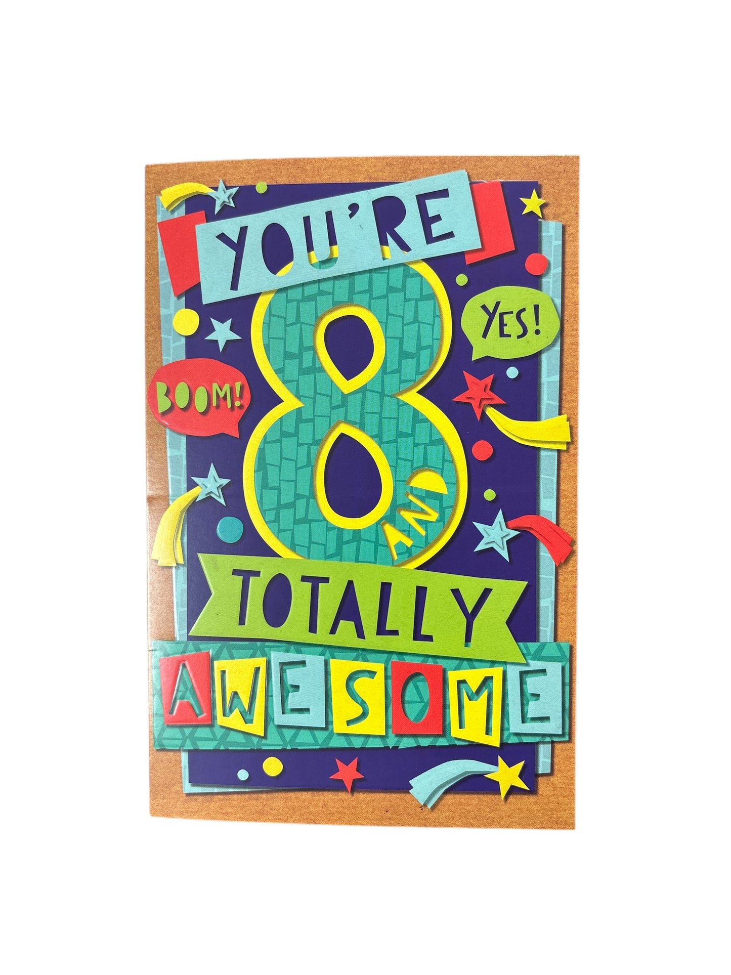 UKG Birthday 8 Year Boy Juv