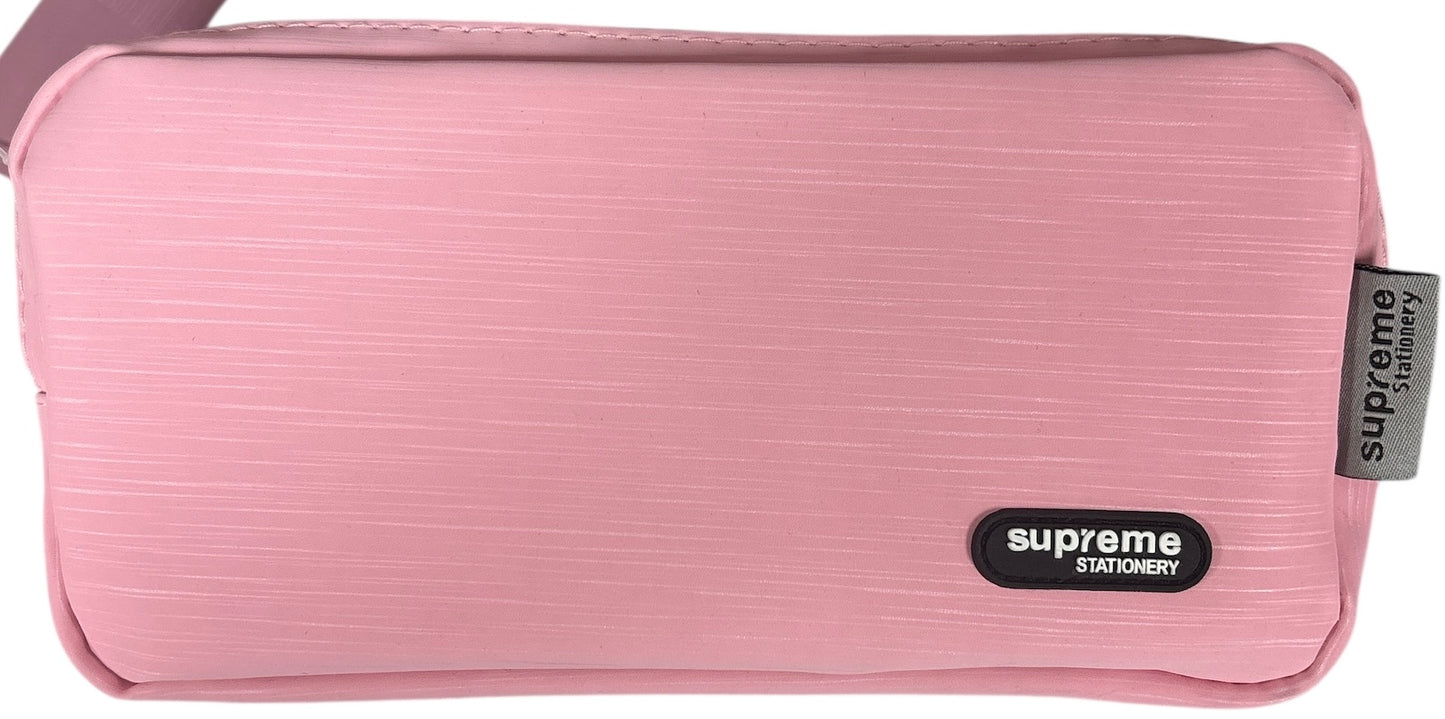 DOUBLE PENCIL CASE LIGHT PINK (PC-0100)