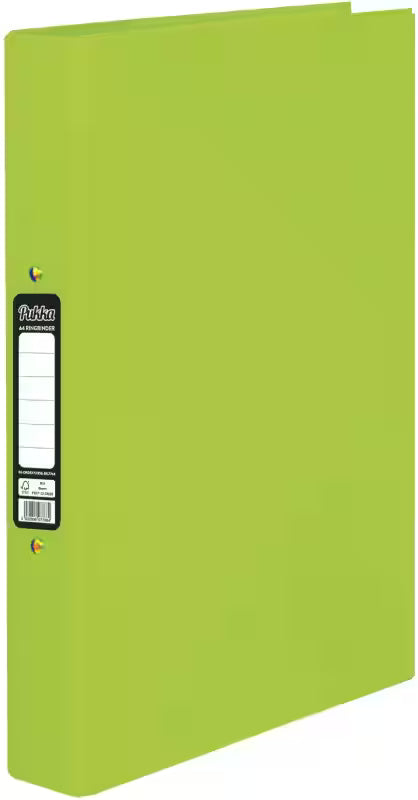 Pukka A4 Ringbinder Green