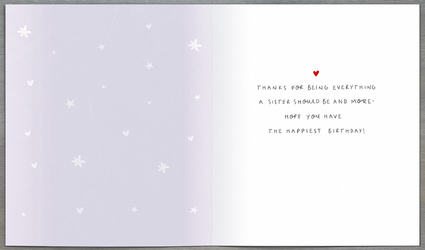 Standard Greeting Cards Birthday Sister Mimosa Fizz