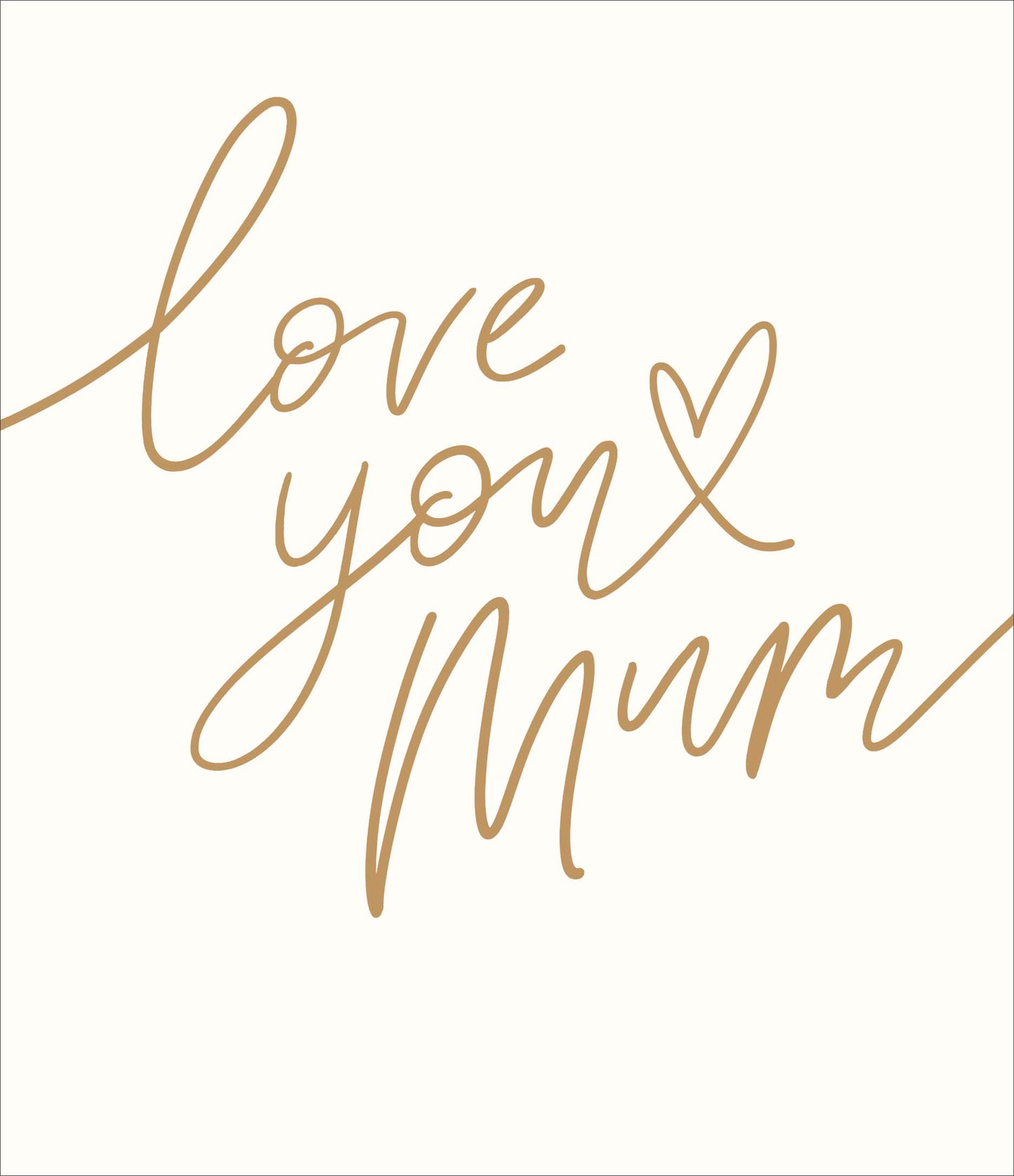 Standard Greeting Cards Birthday Mum Carlton Core Line