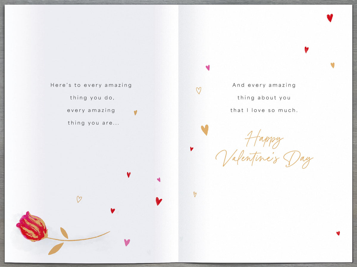 Hand Finished Greeting Cards Wife Gibson Core Line
