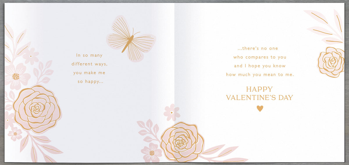Hand Finished Greeting Cards One I Love Carlton Core Line