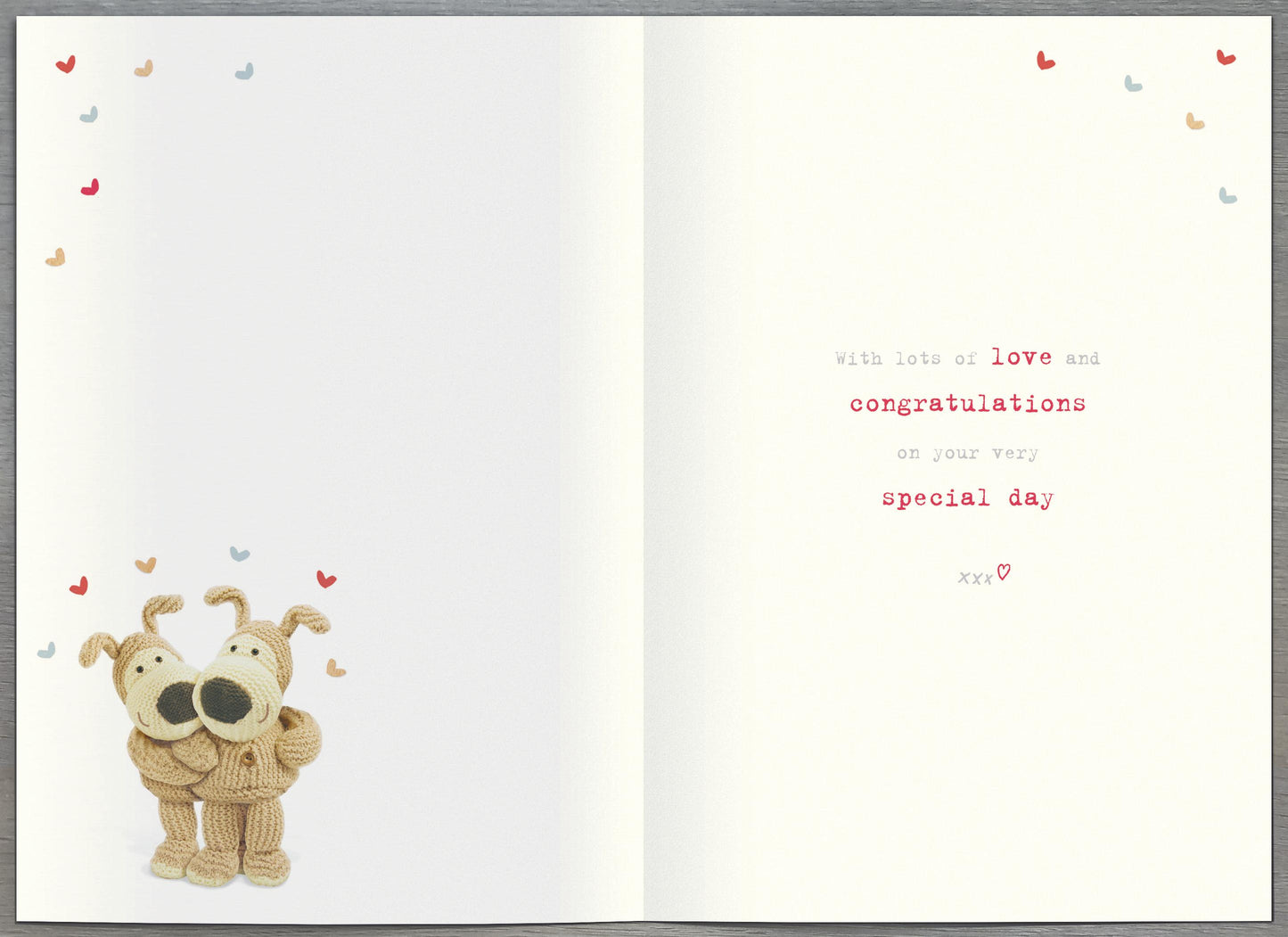 Standard Greeting Cards Wedding Cute Boofle