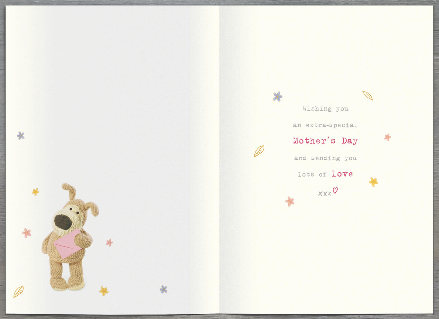 Standard Greeting Cards Mum From Son Cute Boofle