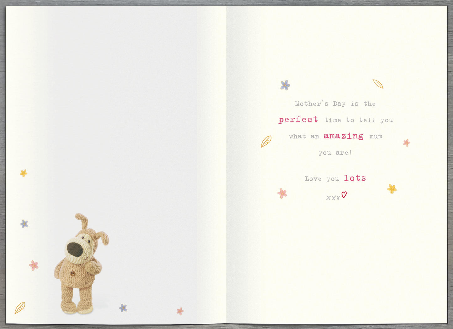 Standard Greeting Cards Mum From Daughter Cute Boofle