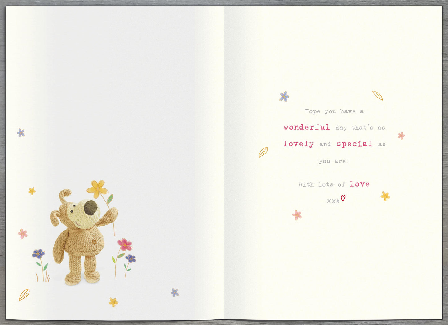 Standard Greeting Cards General Wish Cute Boofle