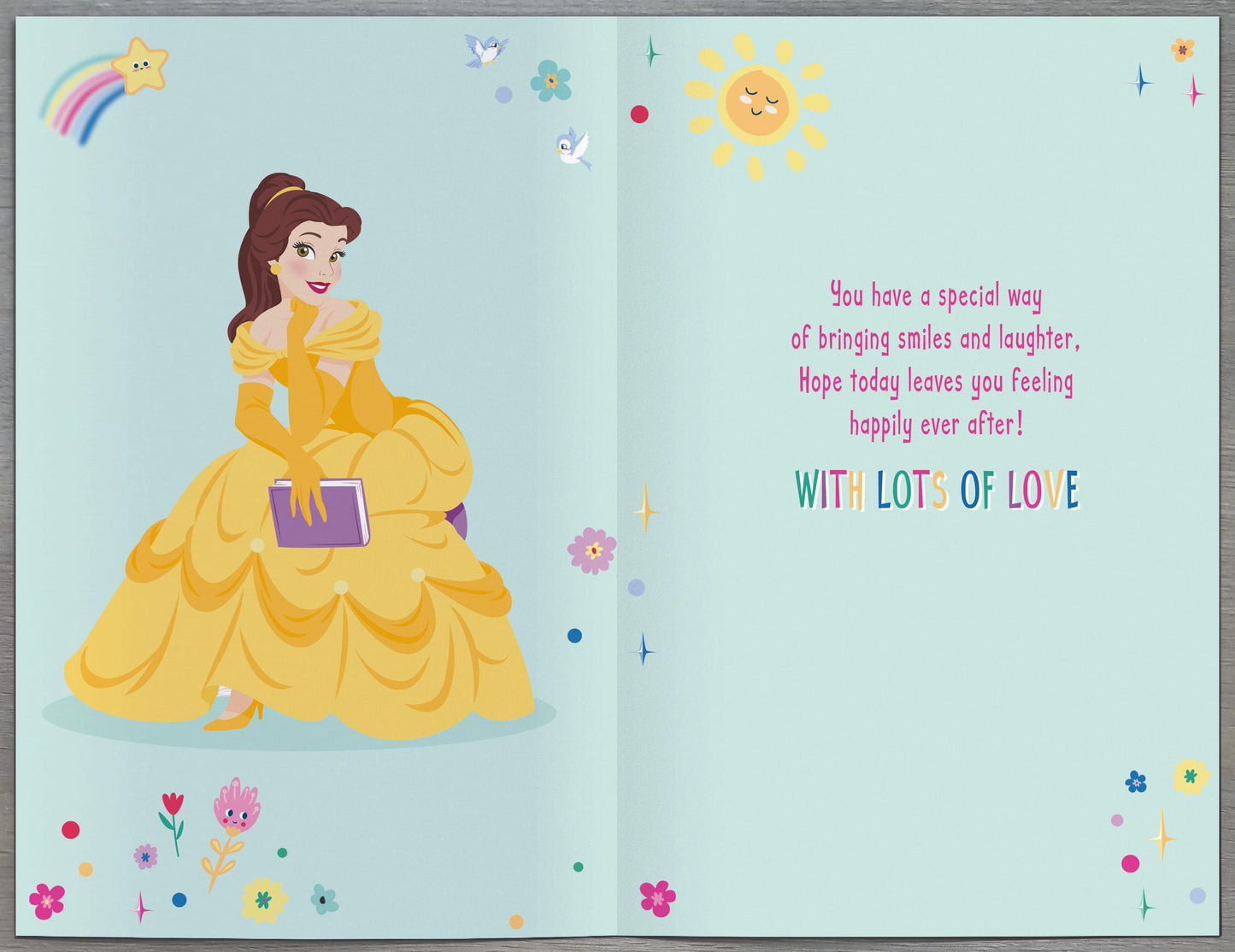 Standard Greeting Cards Mummy From Daughter Juvenile Disney Princess