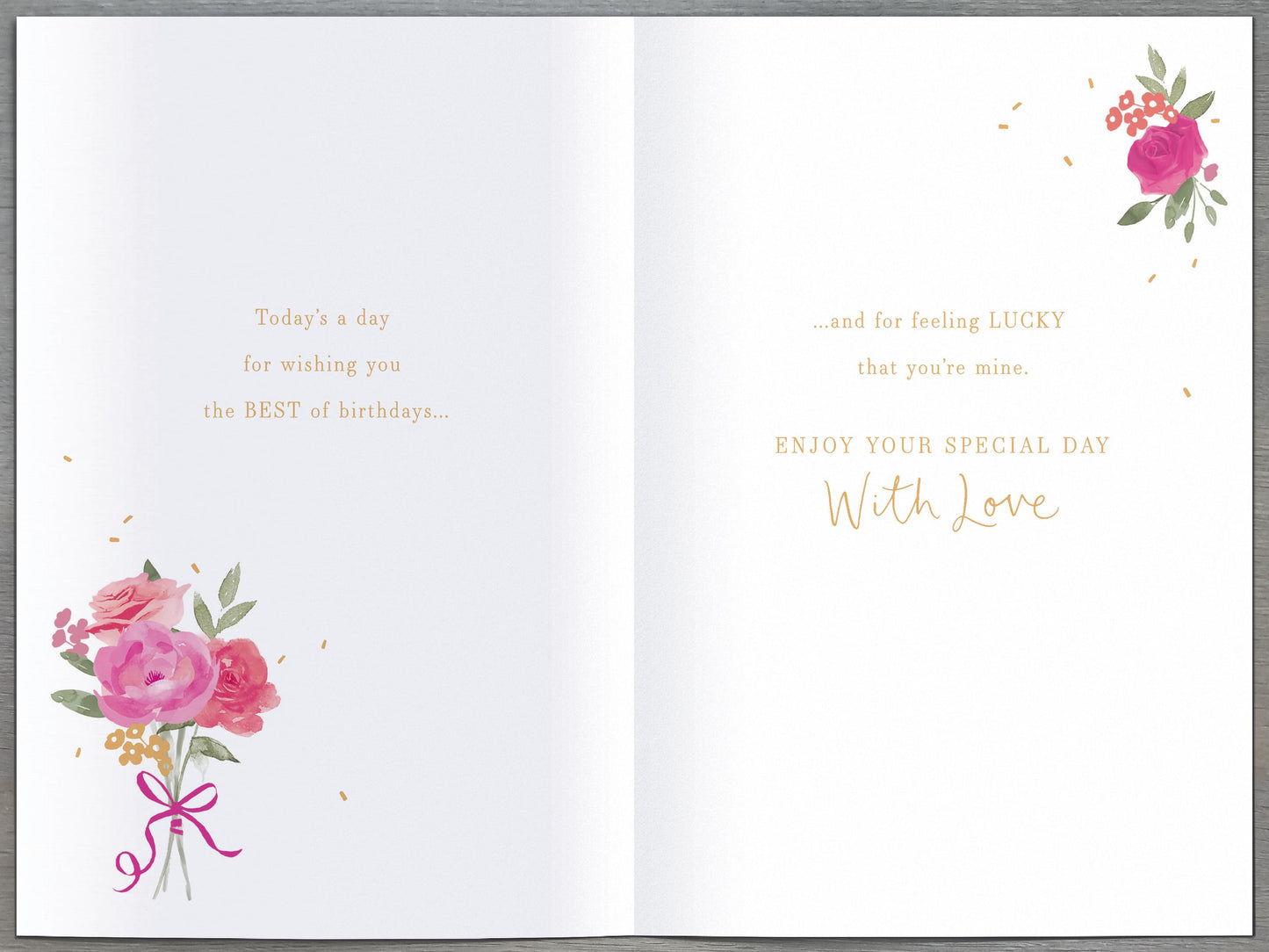 Standard Greeting Cards Birthday One I Love Gibson Core Line