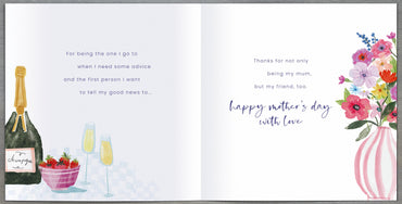 Hand Finished Greeting Cards Mum Carlton Core Line