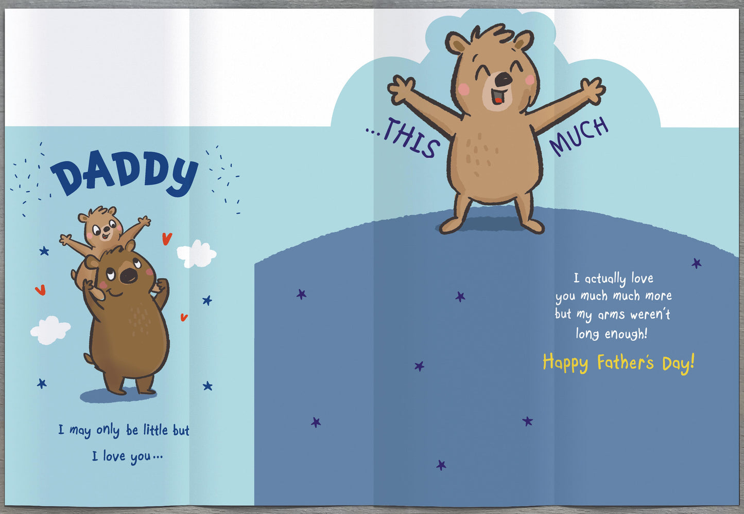 Daddy Hum Greeting Cards Daddy Hum Counter Cards