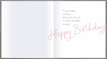 Standard Greeting Cards Birthday Partner Loop the Loop