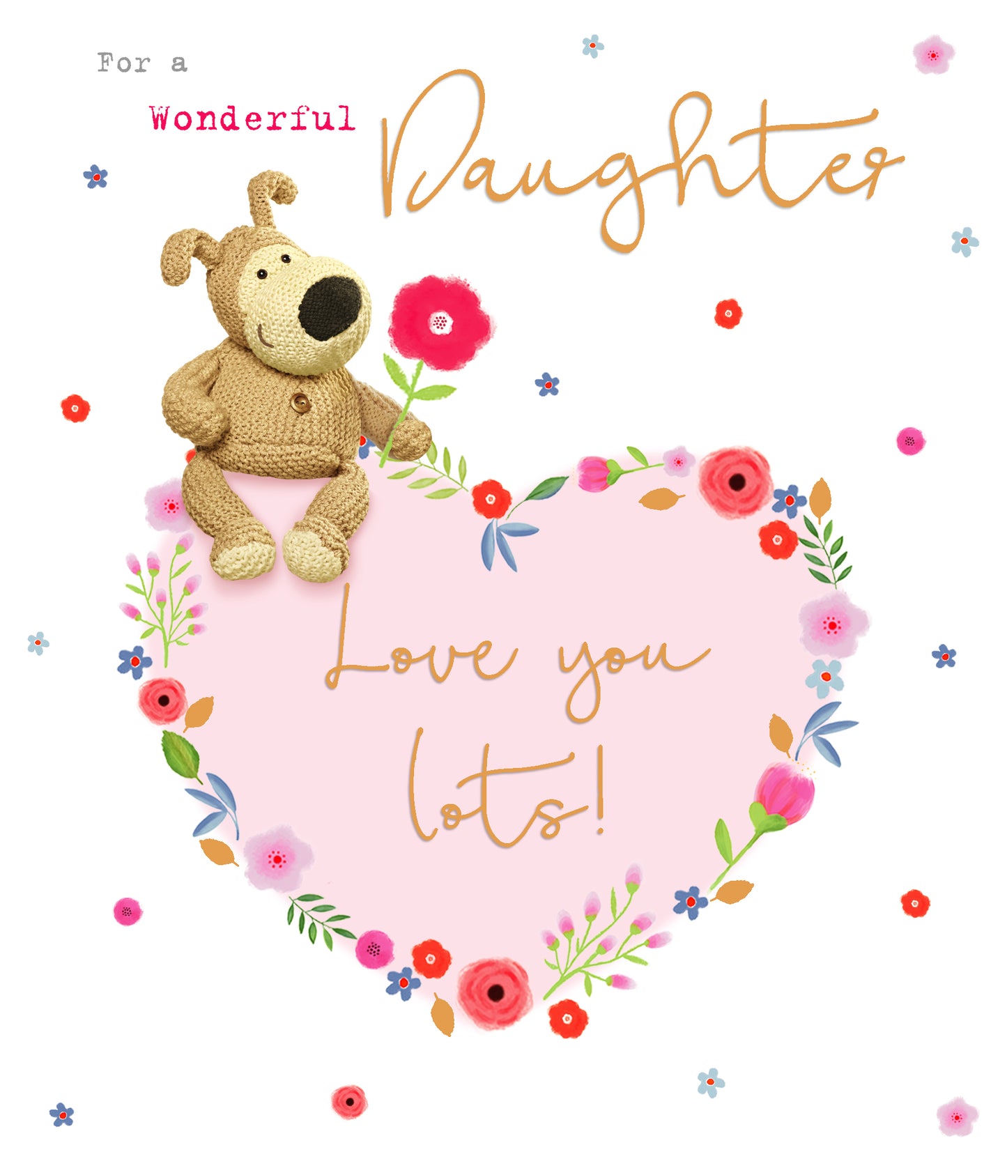 Standard Greeting Cards Birthday Daughter Cute Boofle