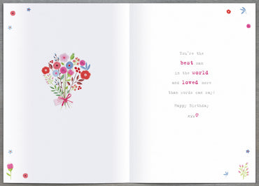 Standard Greeting Cards Birthday Mam Cute Boofle