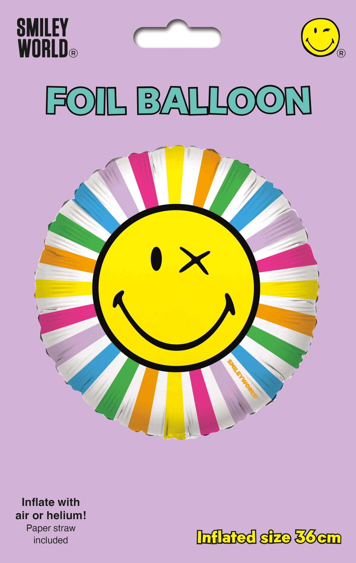 Balloon Greeting Cards Open Blank Smiley World