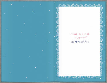 Standard Greeting Cards Birthday Granddaughter Best Wishes Core Line
