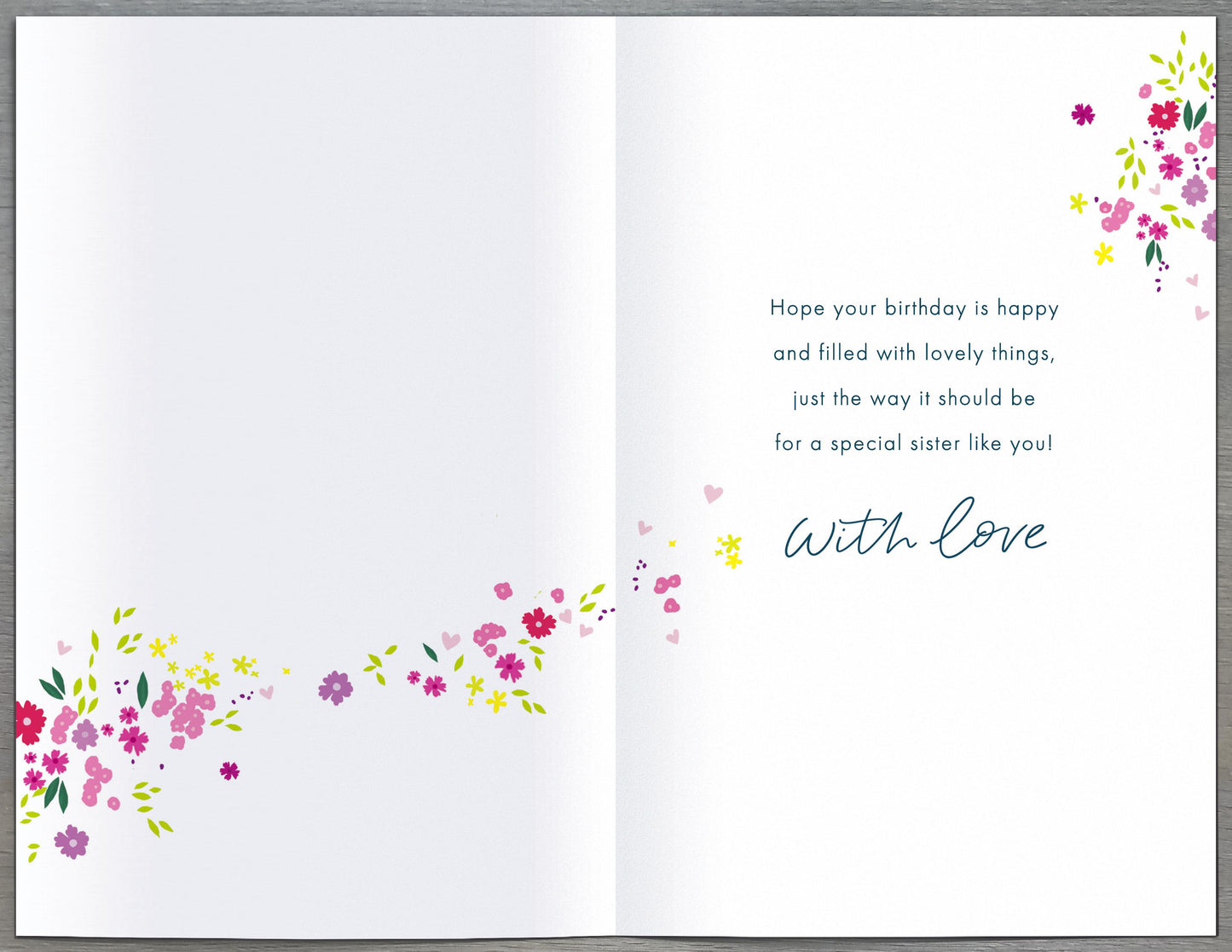 Standard Greeting Cards Birthday Sister Gibson Core Line