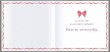 Hand Crafted Greeting Cards Birthday Daughter Carlton Core Line