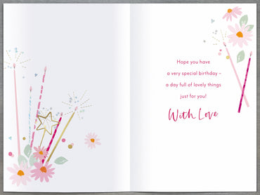 Hand Crafted Greeting Cards Birthday Mum Carlton Core Line