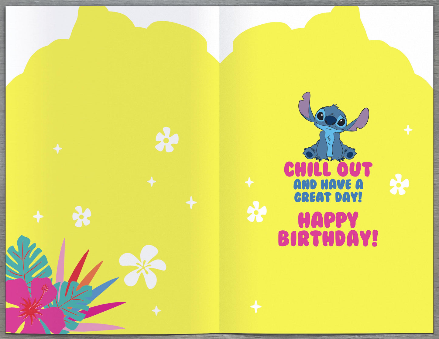 Standard Greeting Cards Birthday Sister Juvenile Disney Lilo and Stitch