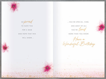 Standard Greeting Cards Birthday Mum Beautiful Ladies