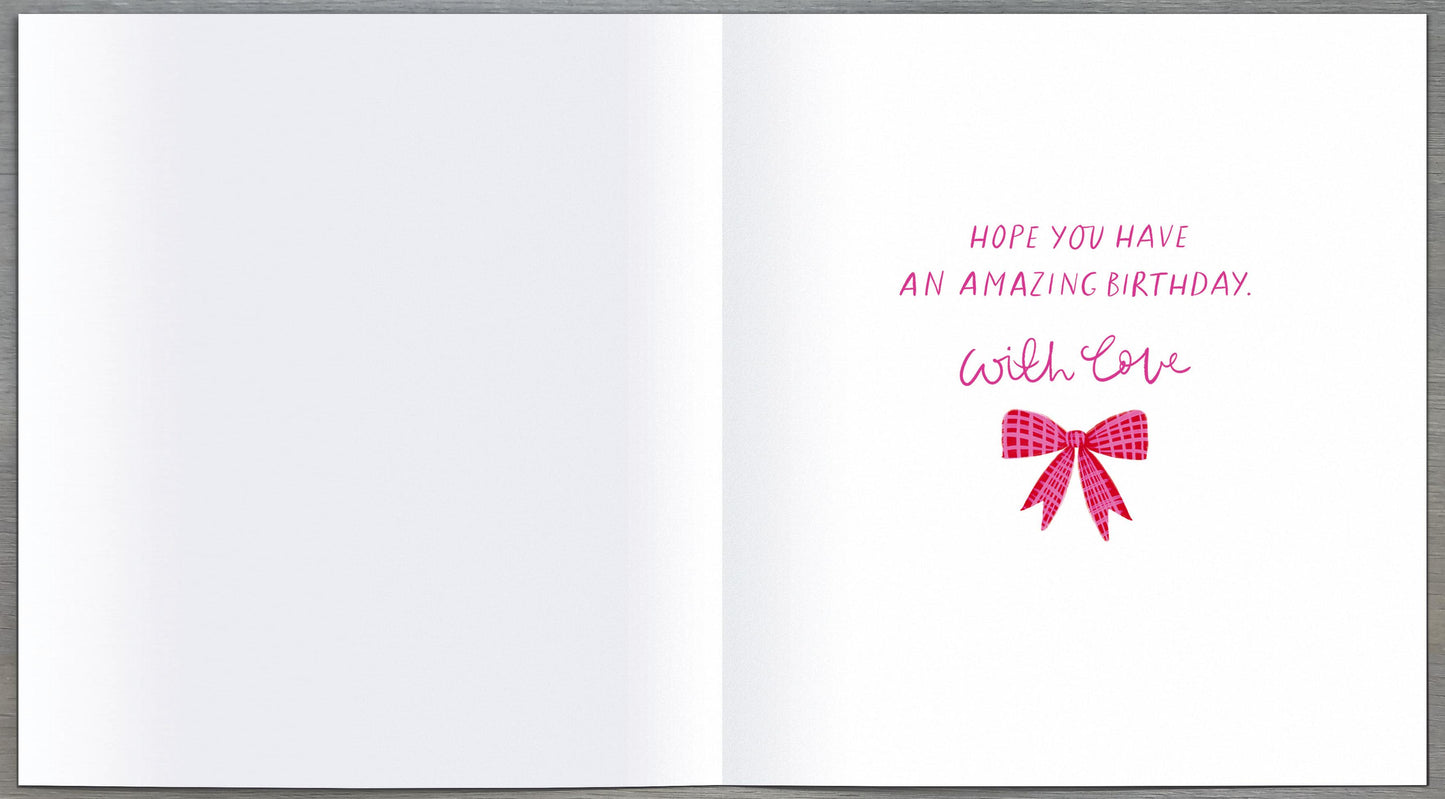 Standard Greeting Cards Birthday Granddaughter Carlton Core Line