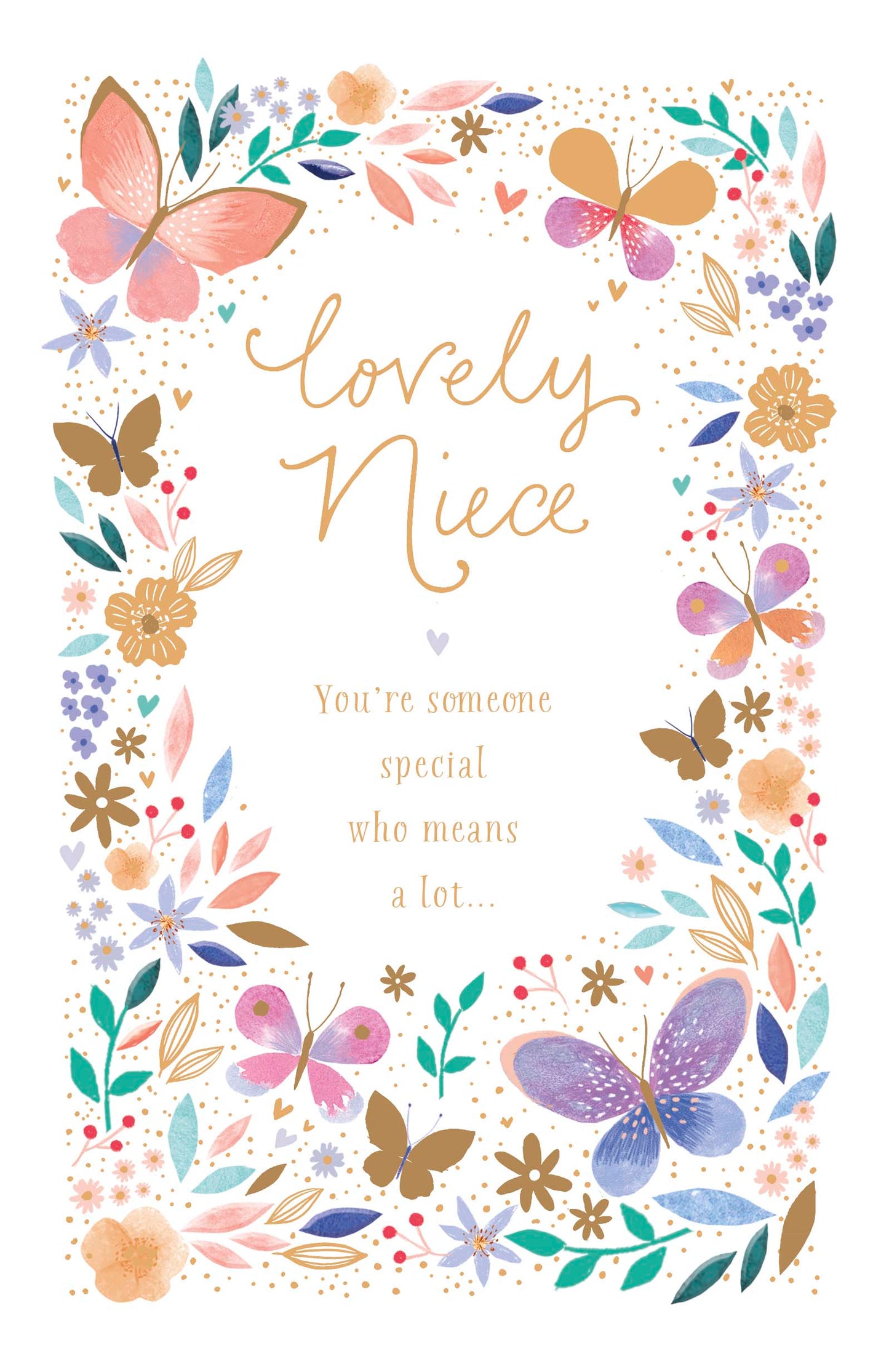 Standard Greeting Cards Birthday Niece Gibson Core Line