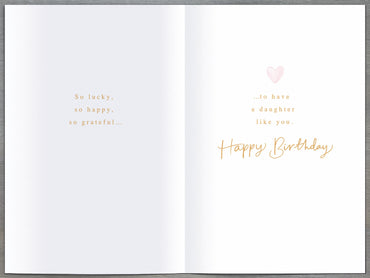 Standard Greeting Cards Birthday Daughter Indigo Blush