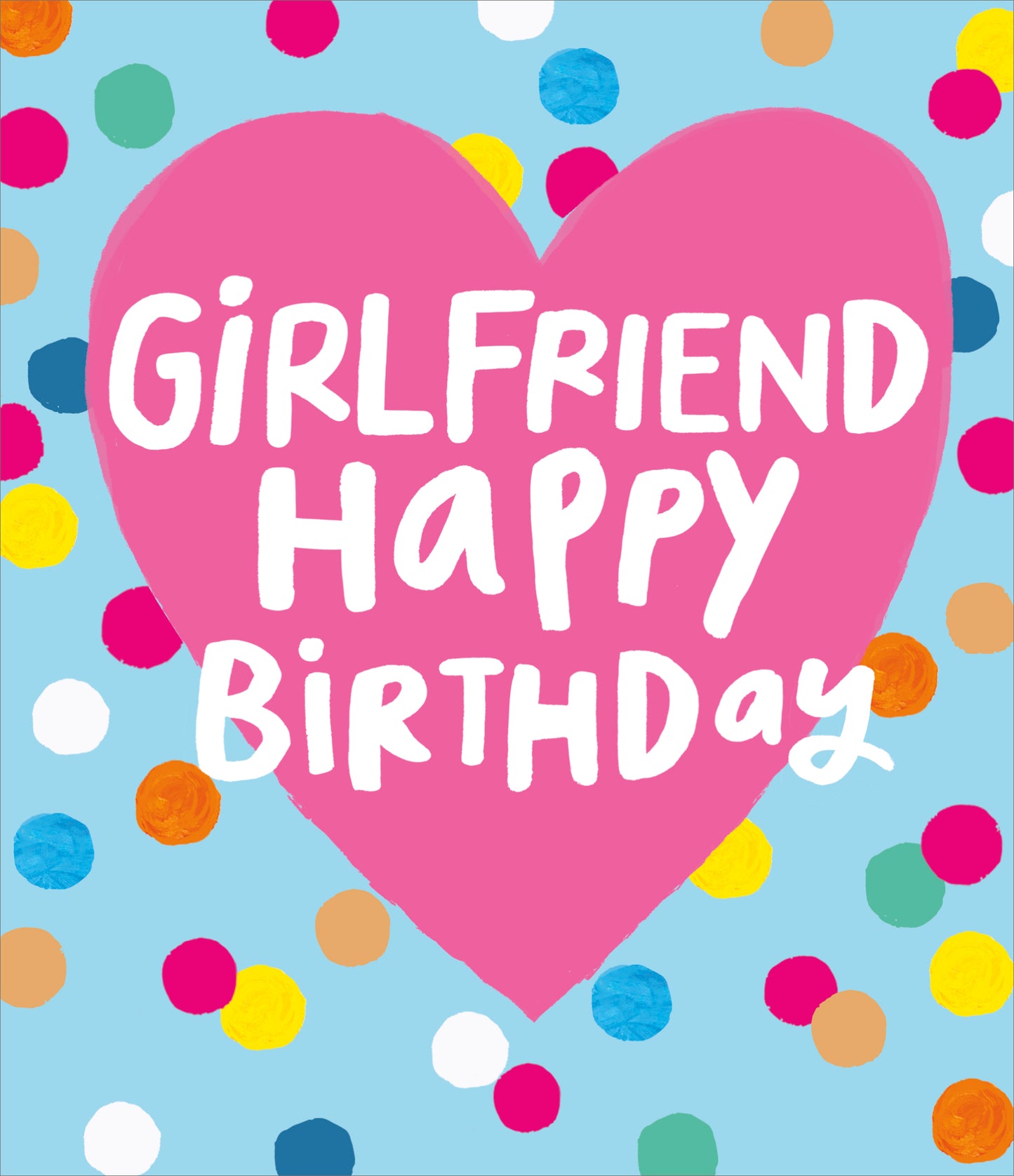 Standard Greeting Cards Birthday Girlfriend Happy Vibes