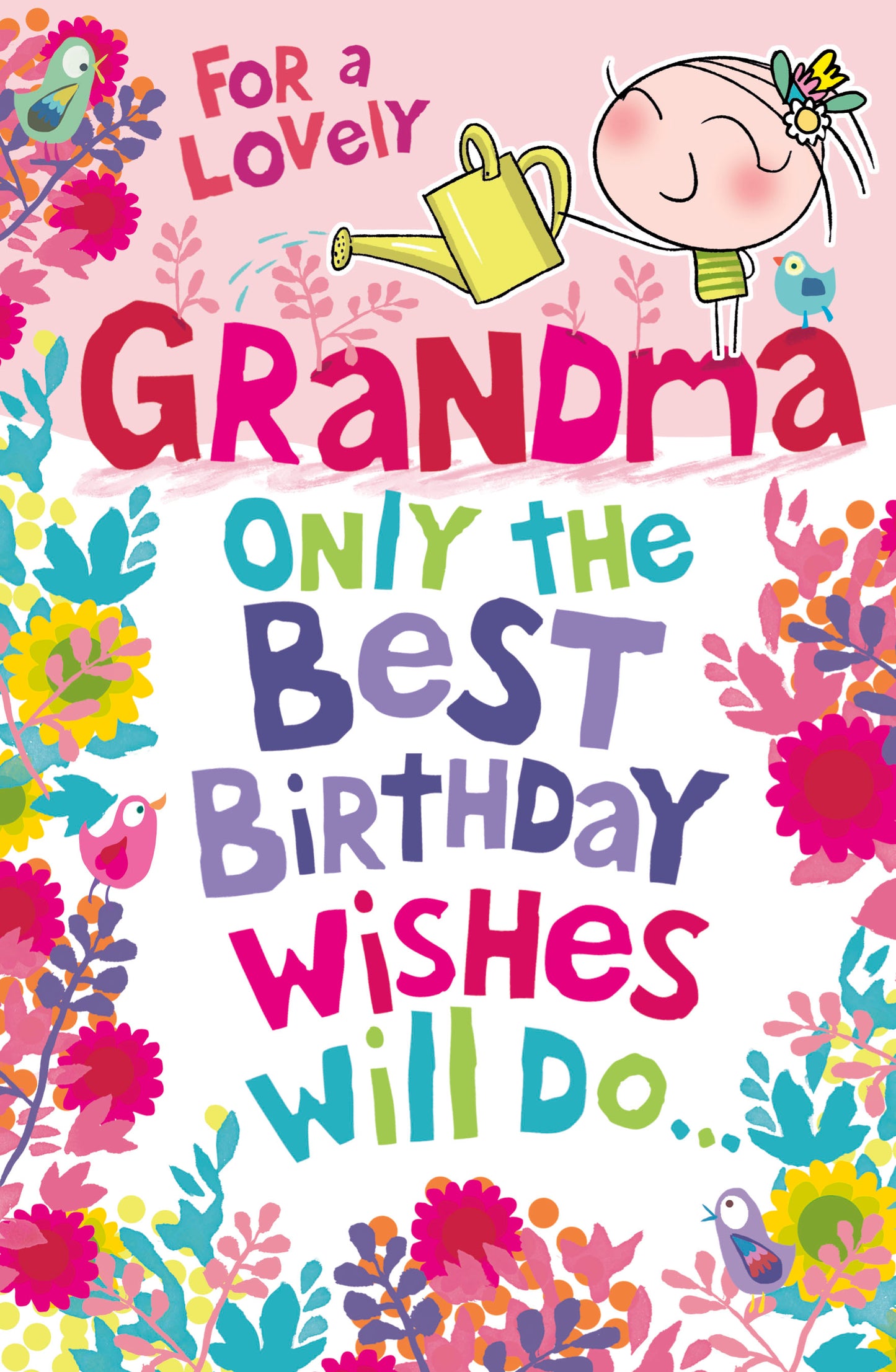 Standard Greeting Cards Birthday Grandma 0-6 Juvenile Wigwam