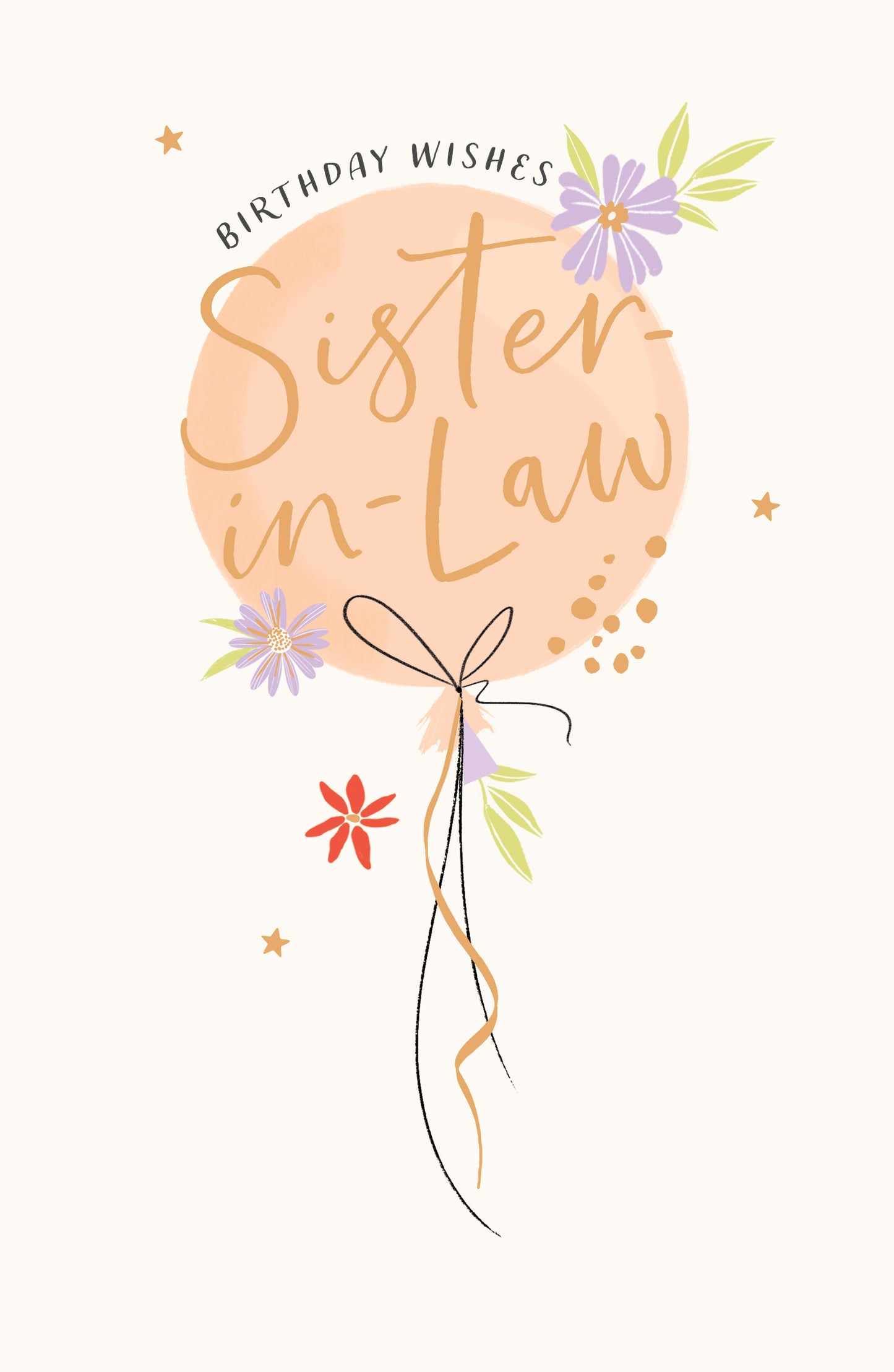Standard Greeting Cards Birthday Sister In Law Gibson Core Line