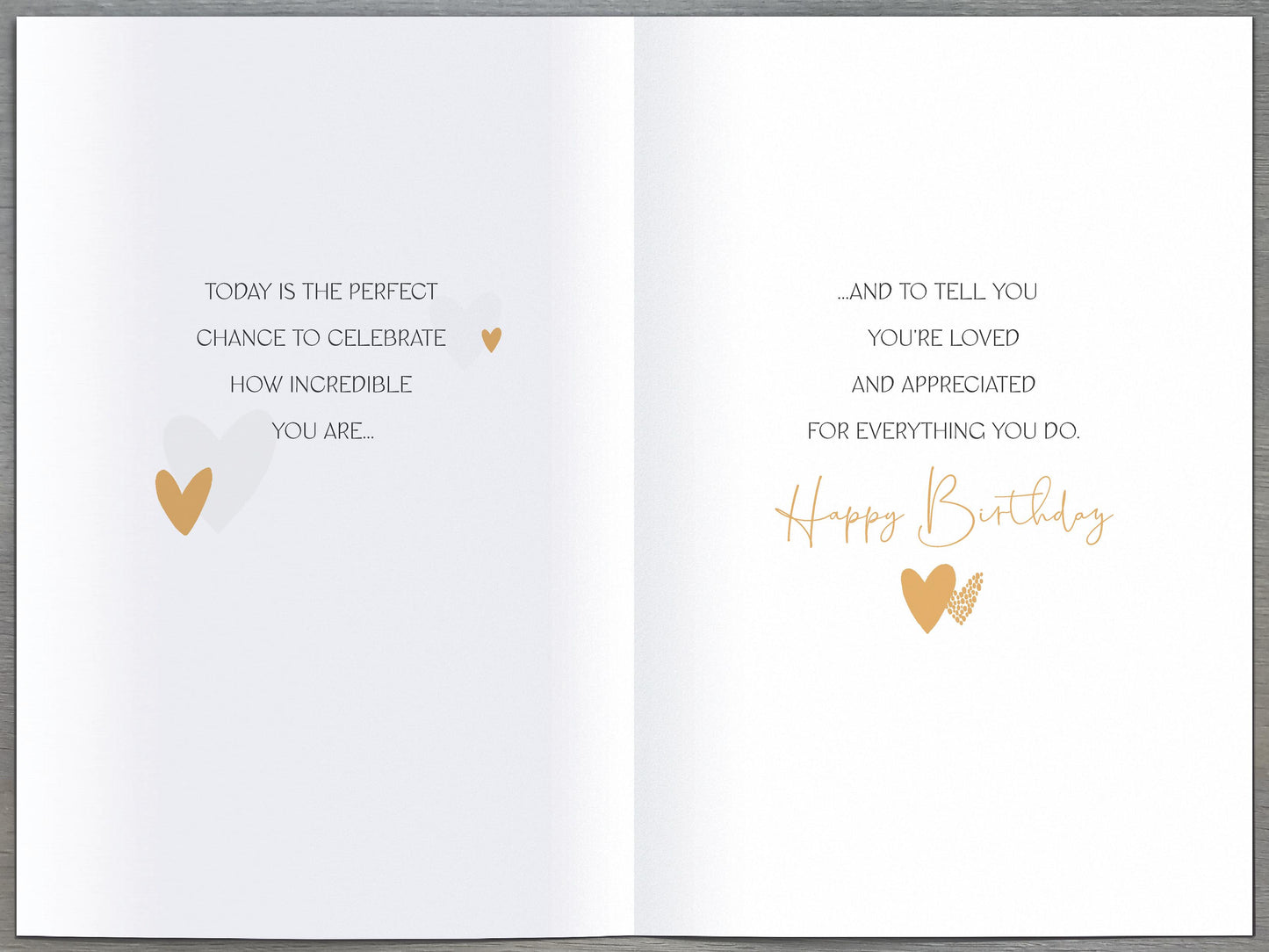 Standard Greeting Cards Birthday Wife Gibson Core Line