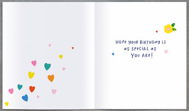Standard Greeting Cards Birthday Granddaughter Happy Vibes