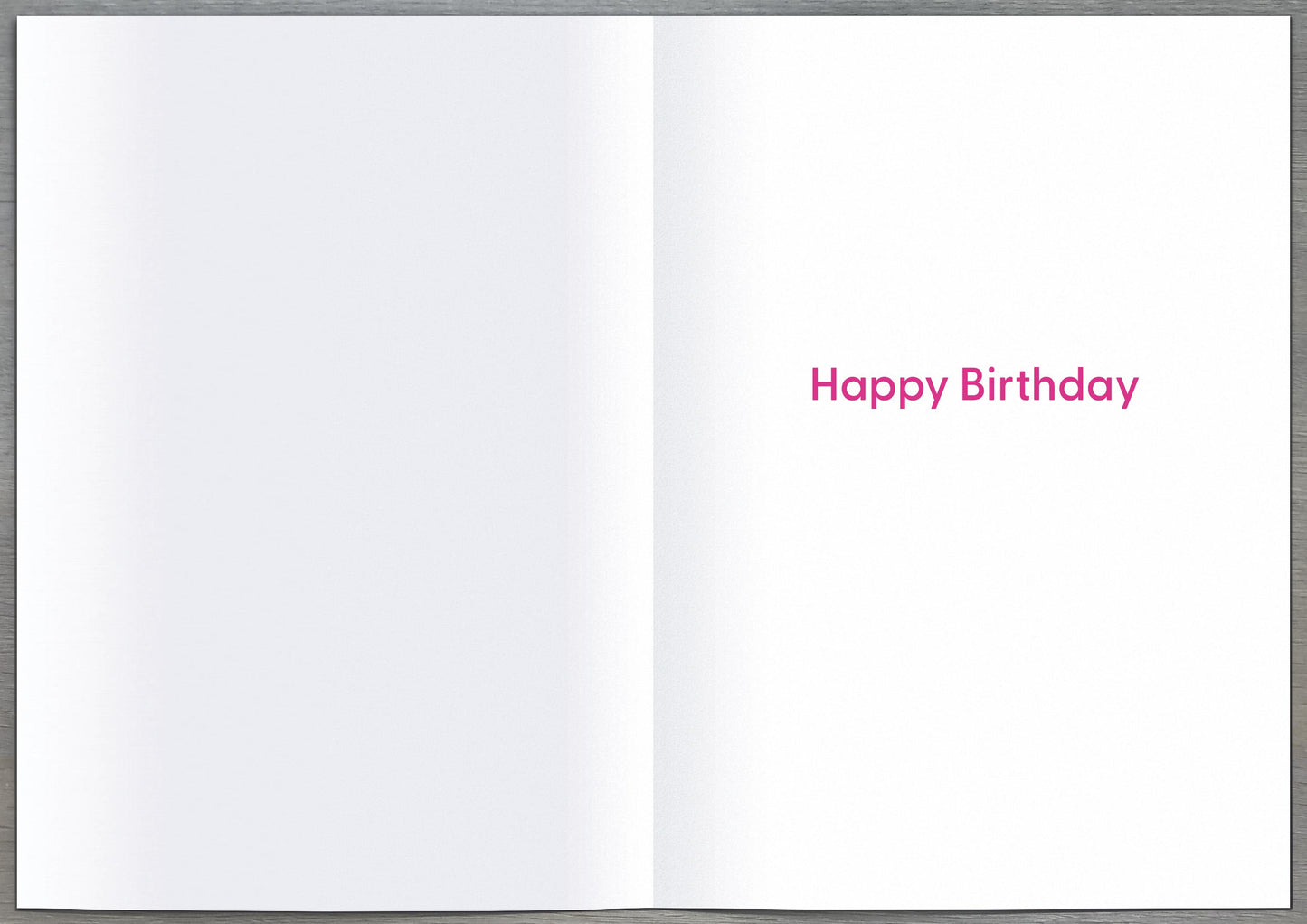 Standard Greeting Cards Birthday Hum Believe the Type