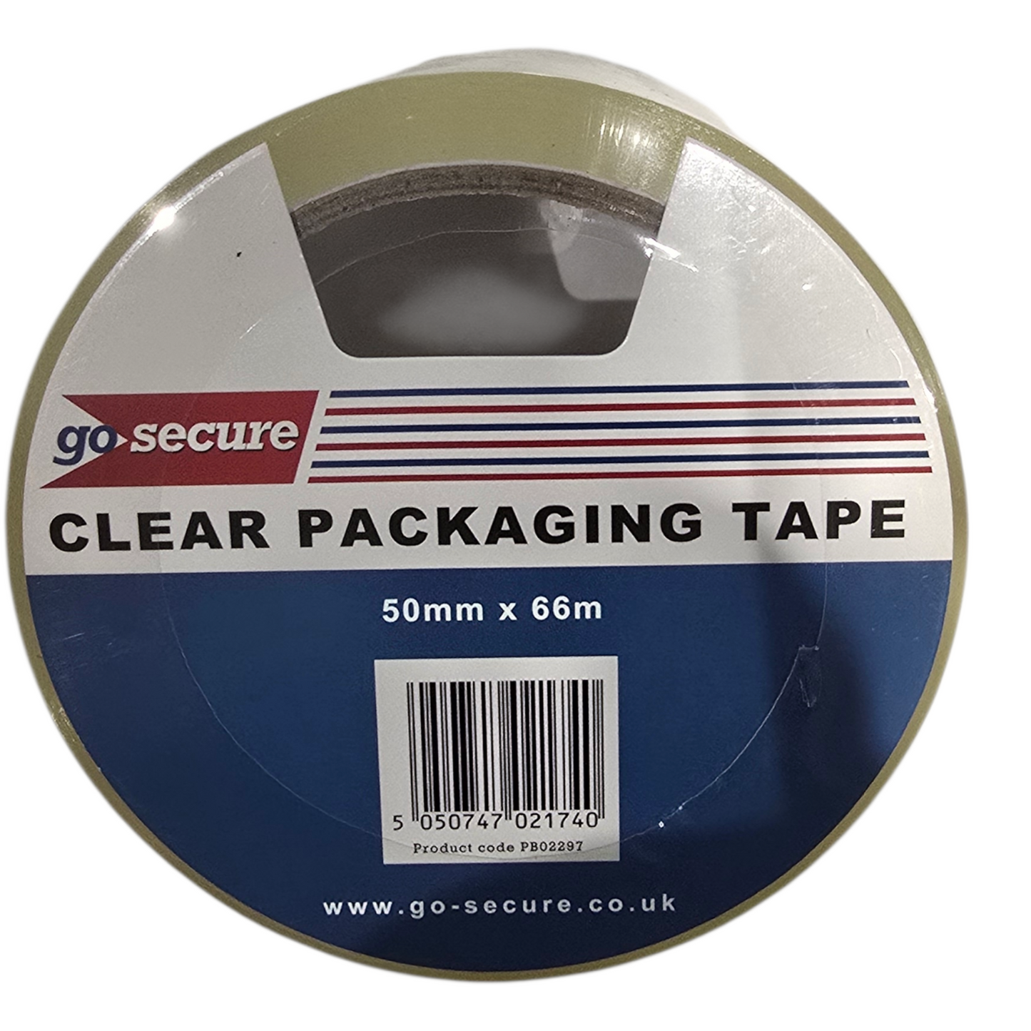 GoSecure Packaging Tape 50mmx66m Clear