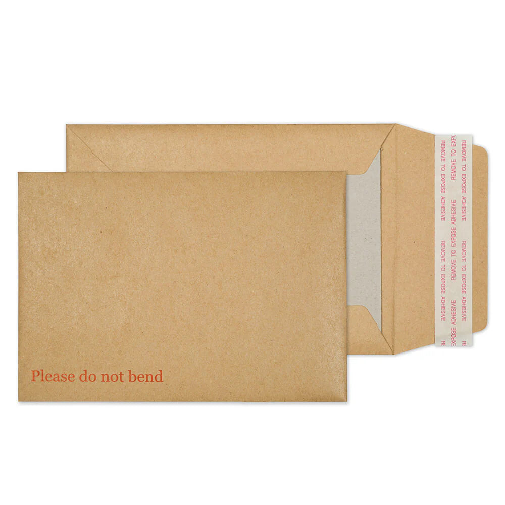 C5 (A5) Board Back Envelope - Please Do Not Bend
