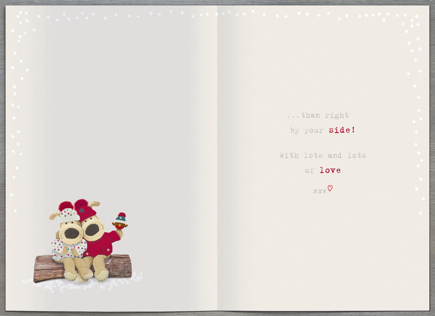 Standard Greeting Cards Husband Cute Boofle