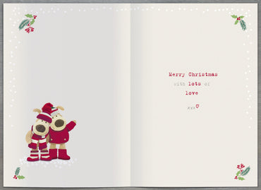 Standard Greeting Cards Cute Boofle