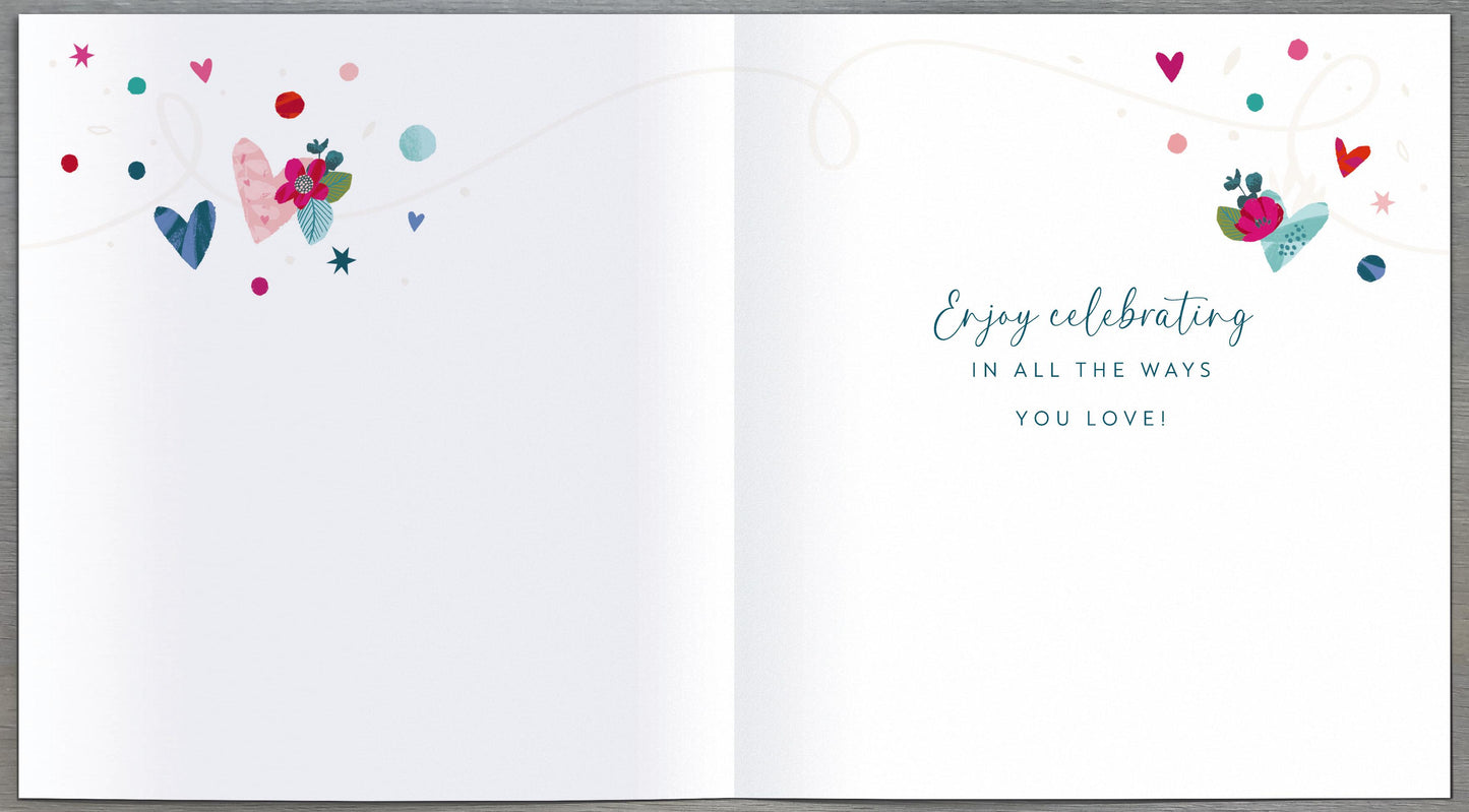 Standard Greeting Cards Daughter Jolly Holly-Days