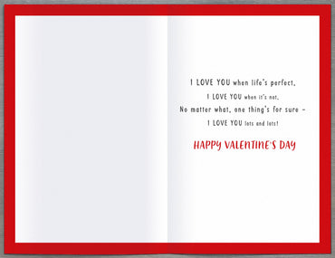 Standard Greeting Cards One I Love Cute Floofs