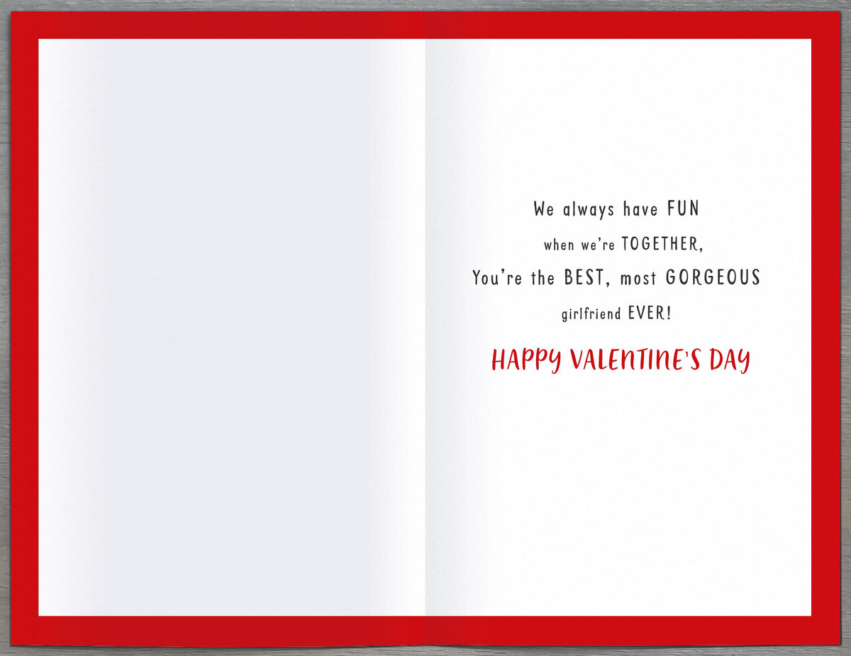 Standard Greeting Cards Girlfriend Cute Floofs