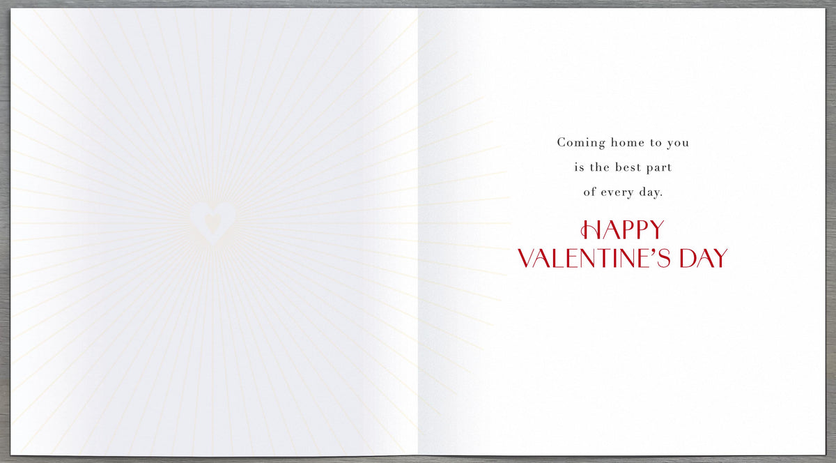 Hand Finished Greeting Cards Husband Carlton Core Line