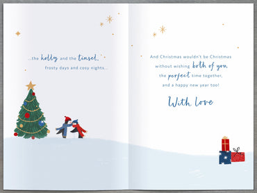 Standard Greeting Cards Sister & Brother In Law Snowy Days