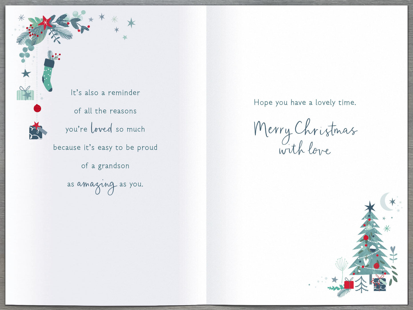 Standard Greeting Cards Grandson Gibson Core Line