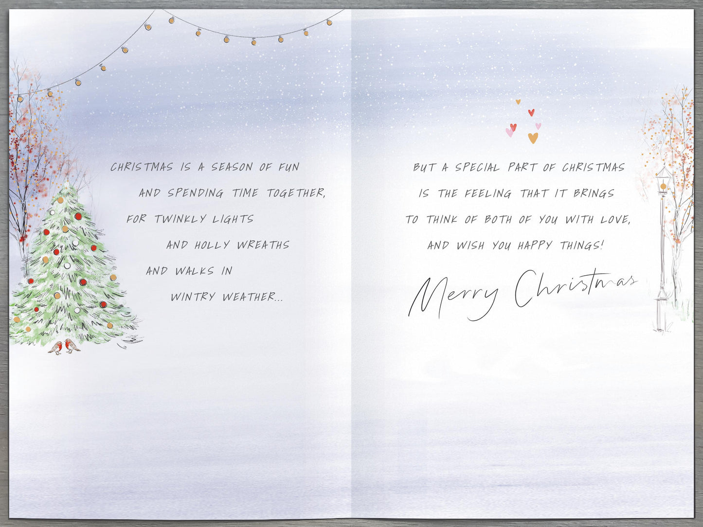 Standard Greeting Cards Son & Daughter In Law Artist's Notebook