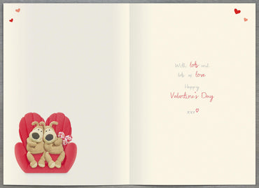 Standard Greeting Cards Husband Cute Boofle