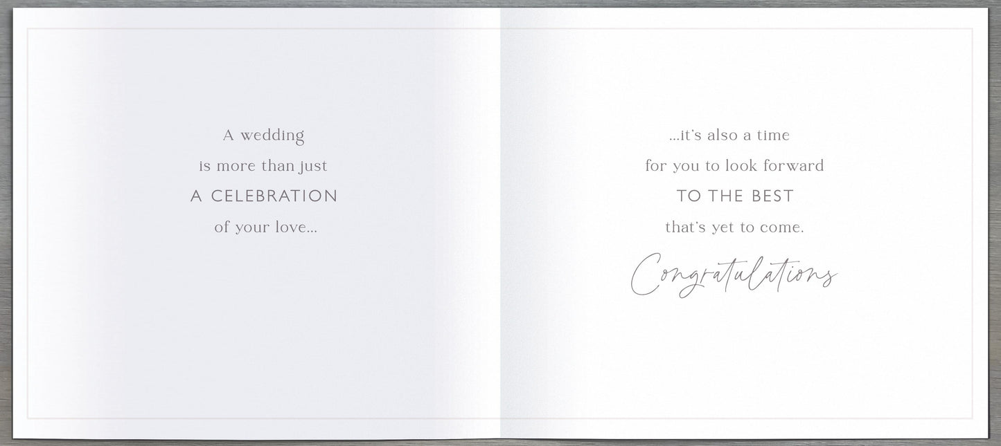 Hand Finished Greeting Cards Wedding Carlton Core Line