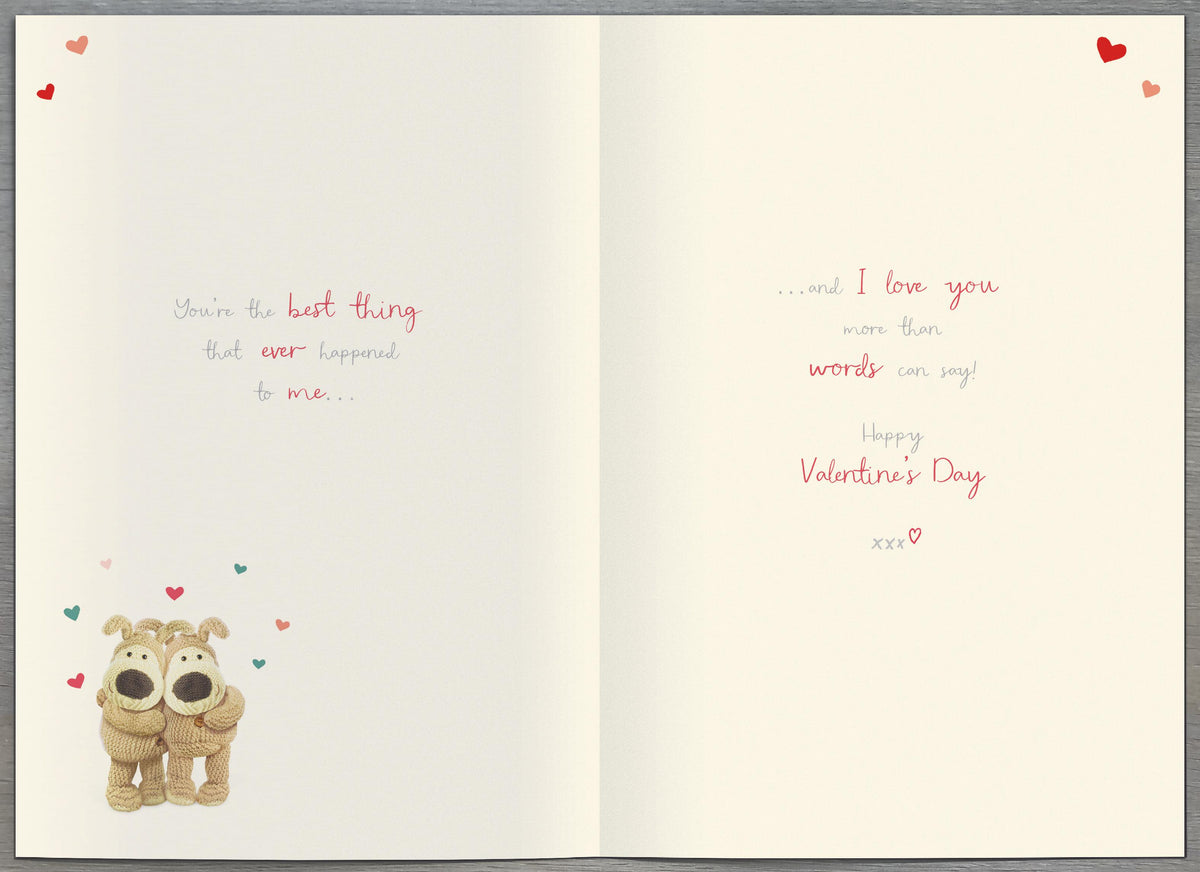 Standard Greeting Cards One I Love Cute Boofle