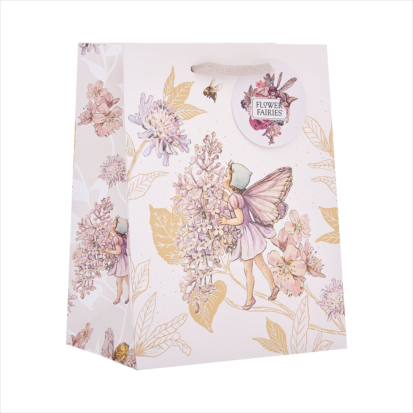 Gift Bag Medium Greeting Cards Open Flower Fairies