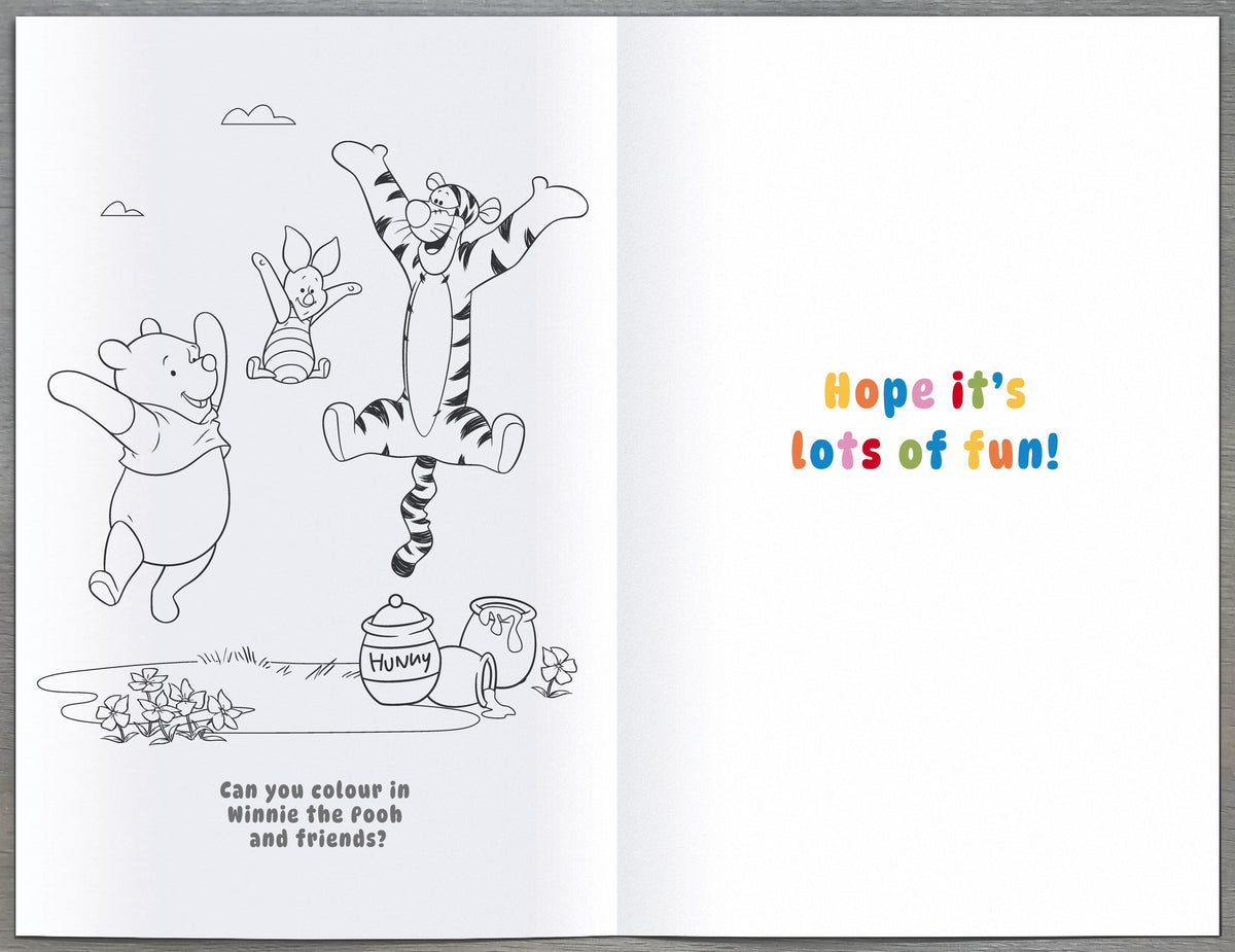 Standard Greeting Cards Juvenileenile General Disney Winnie the Pooh